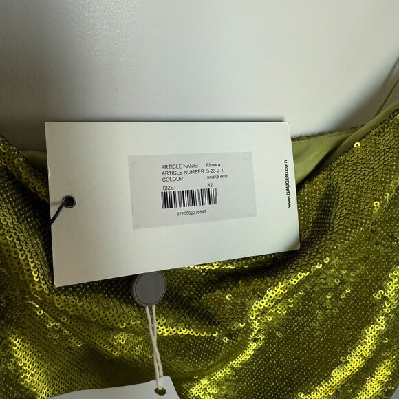 GAUGE81 Almora draped sequined tulle mini dress - Picture 5 of 6